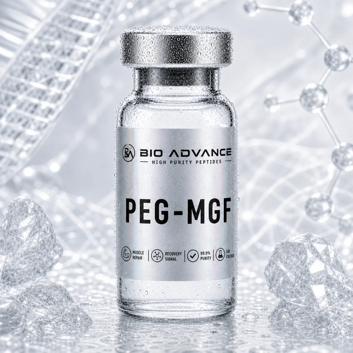 Vial PEG-MGF — Growth hormone dan performa